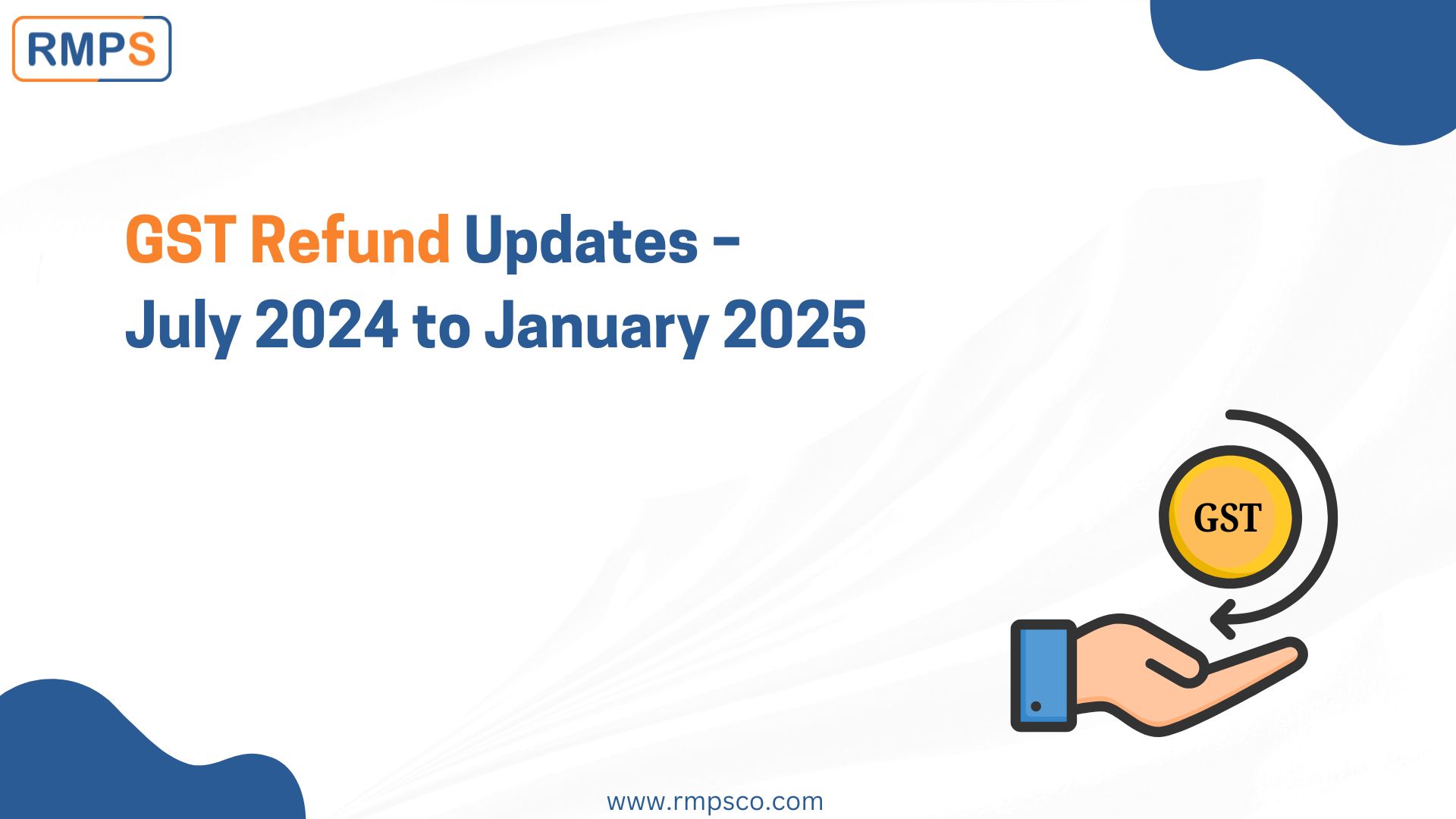 GST Refund Updates – July 2024 to January 2025