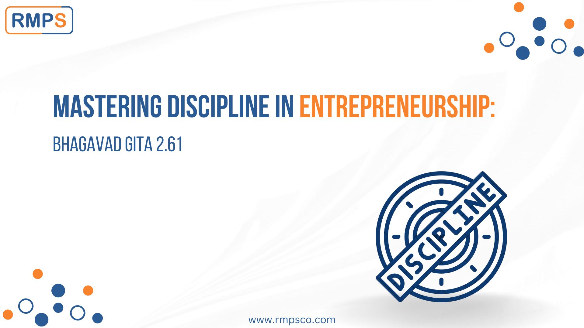 Mastering Discipline in Entrepreneurship