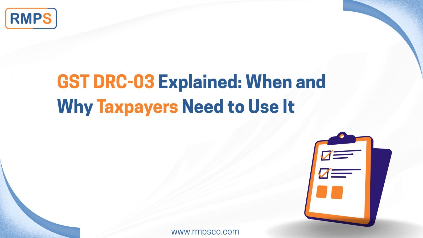 GST DRC 03 Explained When and Why Taxpayers Need to Use It